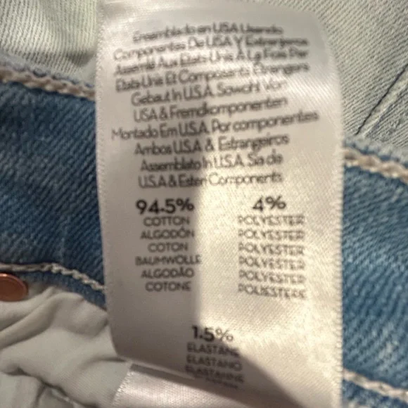 Mother The Super Cruiser Double Heel Jeans in Sexico Mexico, Size 26 - Picture 13 of 15